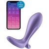 Satisfyer Intensity Plug Analinis vibratorius Purpurinė