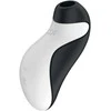 Satisfyer Orca Dual Air Pulse Device Juodas/Baltas, 2 Motors, Atsparus vandeniui