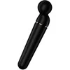 Satisfyer Planet Wand-er Juodas stimuliuojantis masažuoklis