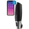 SATISFYER Galios Masturbatorius Juodas su Programėle