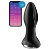 Satisfyer Rotator Plug 2+ analinis kištukas Juodas
