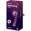 SATISFYER BESISUKINIS G TAŠKO STIMULIATORIUS 1 RAUDONAS