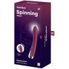 SATISFYER SPINNING VIBE 1 RAUDONA