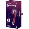 SATISFYER SPINNING VIBE 1 RAUDONA