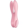 Satisfyer Threesome 1 Intimate Massage Device with 3 Motors Rožinė