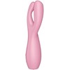 Satisfyer Rocks-Off Threesome 3 Lay-On Multi-Zone Vibrator, Silicone, Juodas