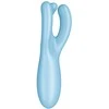 SATISFYER_Three-Three 4 Vibratorius Mėlyna