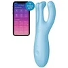 SATISFYER_Three-Three 4 Vibratorius Mėlyna