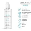 Wicked Sensual Care WICKED SIMPLY NELAME NEŠATIS AQUA LUBRICANT 120ml