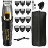 Barzdaskutė Barzdos kirpimo mašinėlė - WAHL Extreme Grip, 12 Ilgio Nustatymai, Juoda