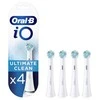 BRAUN iO RB CWF-4 Ultimate Clean Baltas 4ct antgaliai dantų šepetėliui