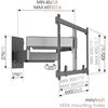 VOGEL'S ELITE TVM5855 TV Laikiklis