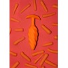 B-Vibe - Texture Plug Swirl Oranžinis