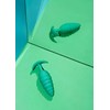 B-Vibe - Texture Plug Twist Žalias