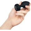 B-Vibe - Vibrating Jewel Plug M/L Juodas Diamond