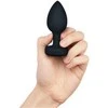 B-Vibe - Vibrating Jewel Plug M/L Juodas Diamond