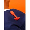 Dreamtoys B-VIBE VIBRUOJANTIS SNUG PLUG 1 ORANŽINĖ SPALVA