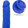 Mėlyna CalExotics Admiral Sailor Mėlyna Silicone Vibrating Intimate Device 16cm