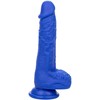 Mėlyna CalExotics Admiral Sailor Mėlyna Silicone Vibrating Intimate Device 16cm
