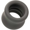 CalExotics Alpha Liquid Silicone Juodas Anatomical Support Ring 3.75 cm
