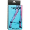 CalExotics Euphoria Vegan Leather Ankle Cuffs, Adjustable, Juodas