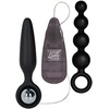Calexotics Plug/vibr-BOOTY CALL BOOTY VIBRO KIT Juodas