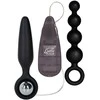 Calexotics Plug/vibr-BOOTY CALL BOOTY VIBRO KIT Juodas