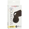 CalExotics Boundless Blackout Adjustable Eye Mask - Vegan Leather, Juodas