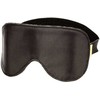 CalExotics Boundless Blackout Adjustable Eye Mask - Vegan Leather, Juodas