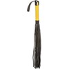 CalExotics Boundless Flogger Vegan Leather Hand Whip 69cm Juodas