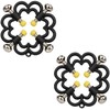 CalExotics Boundless Adjustable Nipple Grips - 4-Point Metal Clamps, 2 pcs
