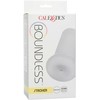 CalExotics Boundless Transparent Intimate Machine TPE 14cm Atsparus vandeniui