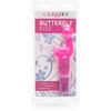 CalExotics Kiss Butterfly Kiss Rožinė - Multi-Speed Intimate Massager 7 cm