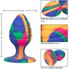 CalExotics Cheeky Medium Swirl Plug Silicone Tie-Dye 7.5cm