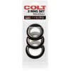 Calexotics Ring - COLT 3 RING SET Juodas
