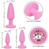 Calexotics Rožinė Crystal Booty Kit Rožinė