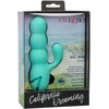 CalExotics Del Mar Diva Aqua Žalias Dual-Action Intimate Machine 9.5cm
