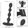 Calexotics Eclipse Slender Beads Juodas