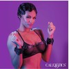 CalExotics Euphoria Adjustable Velvet &amp; Vegan Leather Wrist Restraints