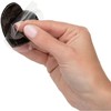 CalExotics Radiance Heart Gem Shields Reusable Adhesive - Sidabrinis Glitter