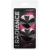 CalExotics Radiance Heart Gem Shields Reusable Adhesive - Sidabrinis Glitter