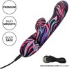 CalExotics Menage a Moi Dual Wand - Atsparus vandeniui 10-Mode USB Massager 21cm