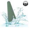 CalExotics Mod Chic Precision Massager Žalias - 10-Speed Liquid Silicone