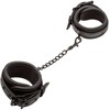 CalExotics Nocturnal Adjustable Wrist Cuffs Juodas - Double-Stitched Leather