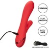 CalExotics Palisades Passion Raudona Heated Silicone Massager 11.5cm