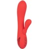 CalExotics Palisades Passion Raudona Heated Silicone Massager 11.5cm