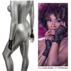 CalExotics Radiance Fingerless Mesh Gloves with Rhinestone Accents