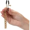 Calexotics Ride Em Denim Nipple Clamps Gold