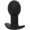 CalExotics Rock Bottom Silicone Juodas Vibrating Plug 10 Modes USB Rechargeable