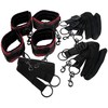 California Exotics Calexotics Rinkinys bdsm bondage dirželiai, skirti tvirtinti prie lovos